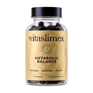 Vitaslimex – gélules, complément alimentaire, flacon en verre ambré de 30 gélules